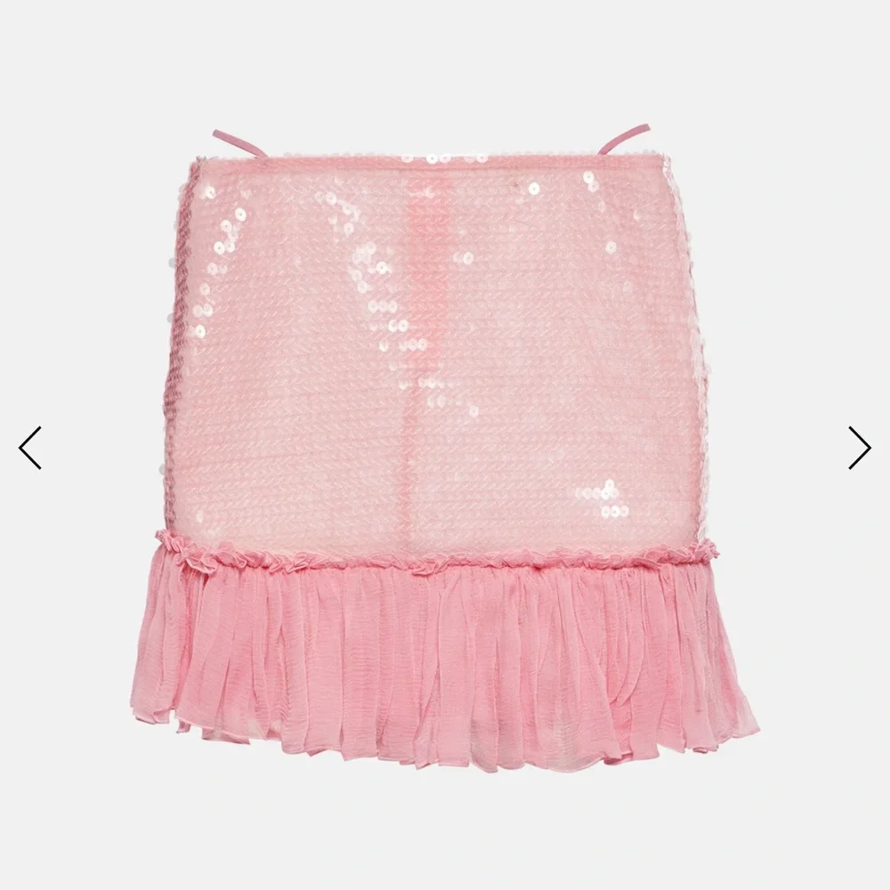 Nensi Dojaka Sequin Mini Skirt